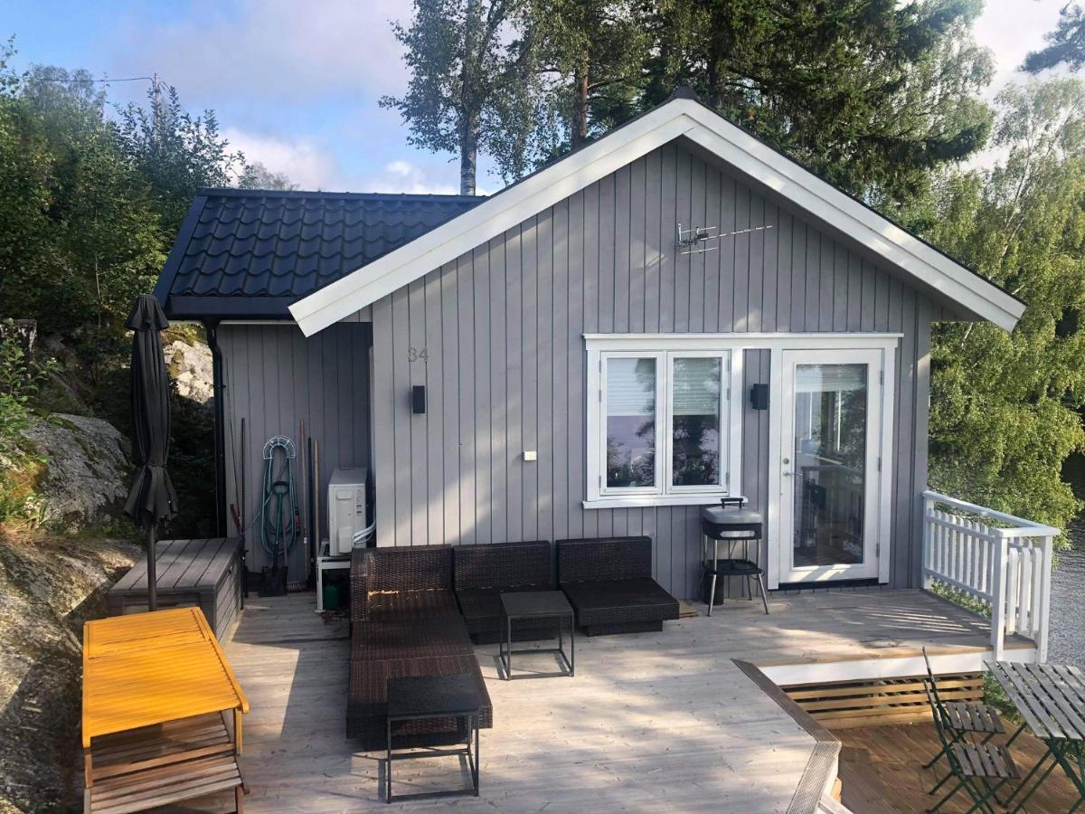Lyseren Waterfront Cabin Omberg Dış mekan fotoğraf