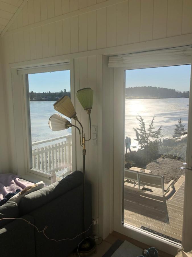 Lyseren Waterfront Cabin Omberg Dış mekan fotoğraf