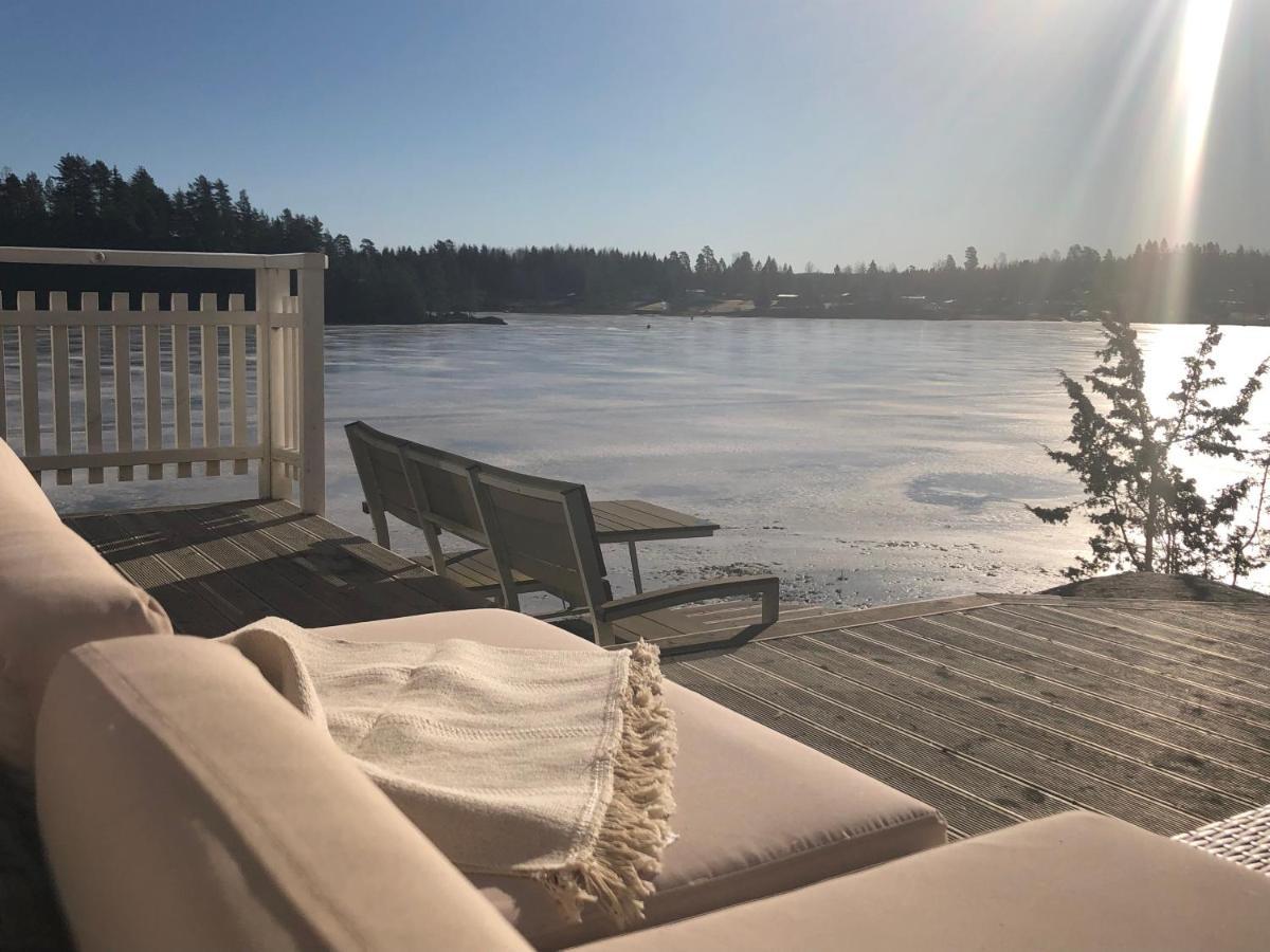 Lyseren Waterfront Cabin Omberg Dış mekan fotoğraf