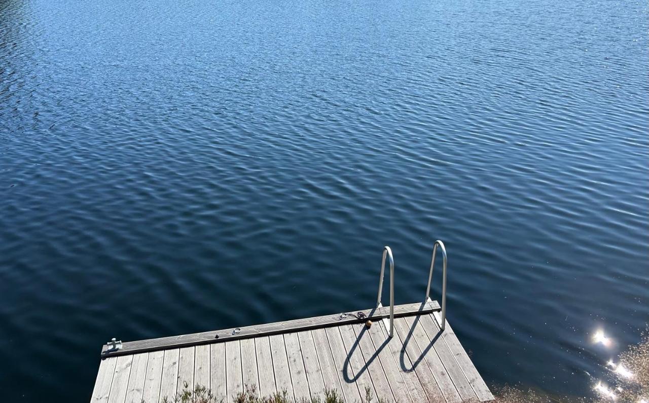 Lyseren Waterfront Cabin Omberg Dış mekan fotoğraf
